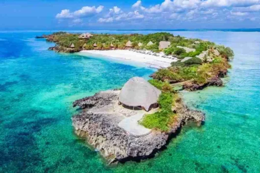 Chale Island best beach resorts at Diani beach Kenya Adeli Kenya Safaris best Africa sustainable safari tour company in Kenya 2