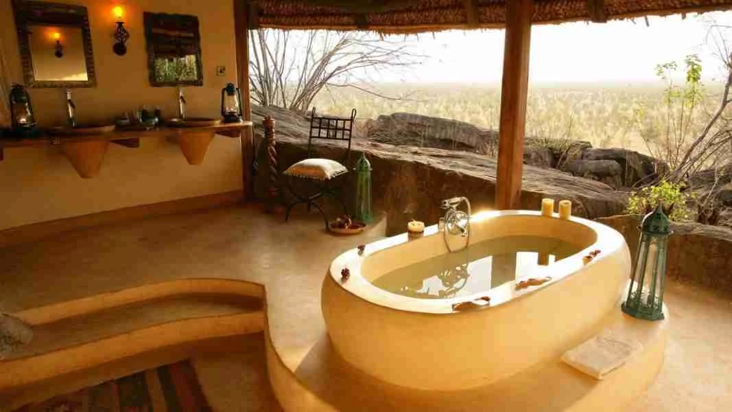 Elsa's Kopje Meru National Park Luxury ecorated camps in Kenya Adeli Kenya Safaris best Africa sustainable safari tour company in Kenya