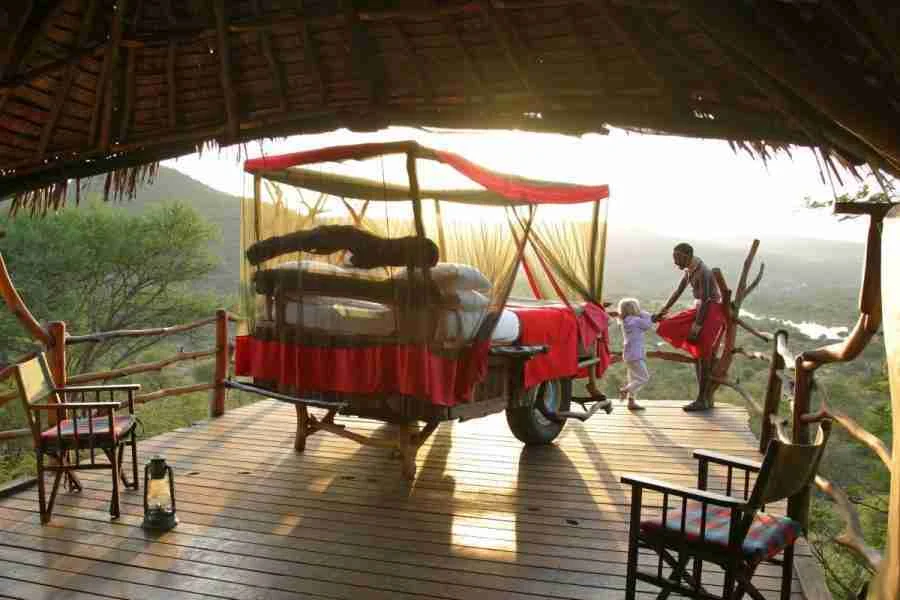 Loisaba Star Beds Loisaba Conservancy in Kenya Adeli Kenya Safaris best Africa sustainable safari tour company in Kenya