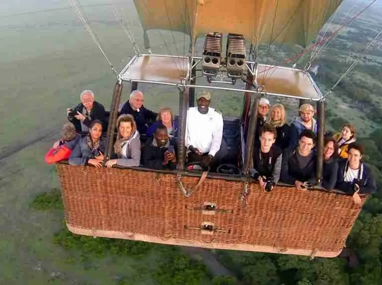 Masai Mara Hot Air Balloon safari experience   things to do in Masai Mara   Adeli Kenya Safaris   best Africa sustainable safari tour company in Kenya (1)