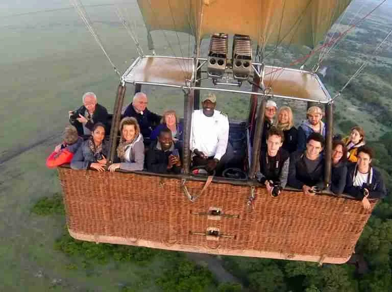 Masai Mara Hot Air Balloon safari experience things to do in Masai Mara Adeli Kenya Safaris best Africa sustainable safari tour company in Kenya (1)