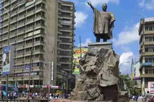 Tom Mboya Street Nairobi Adeli Kenya Safaris best Africa sustainable safari tour company in Kenya