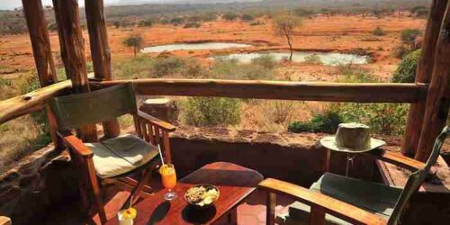 Tsavo West Kilaguni Serena Safari Lodge   Adeli Kenya Safaris   best Africa sustainable safari tour company in Kenya