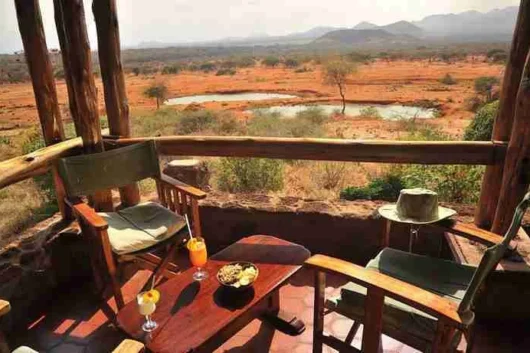 Tsavo West Kilaguni Serena Safari Lodge Adeli Kenya Safaris best Africa sustainable safari tour company in Kenya