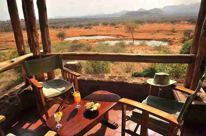 Tsavo West Kilaguni Serena Safari Lodge Adeli Kenya Safaris best Africa sustainable safari tour company in Kenya