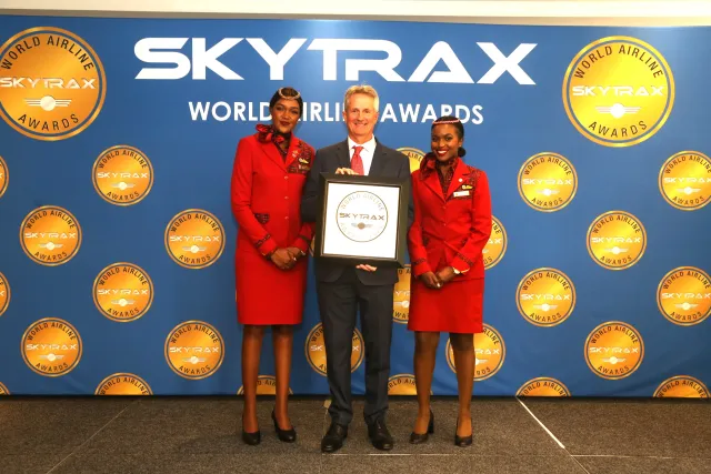 Kenya Airways - World Travel Awards 2024 at Diamonds Leisure Beach & Golf Resort in Diani beach in Kenya - Adeli Kenya Safaris