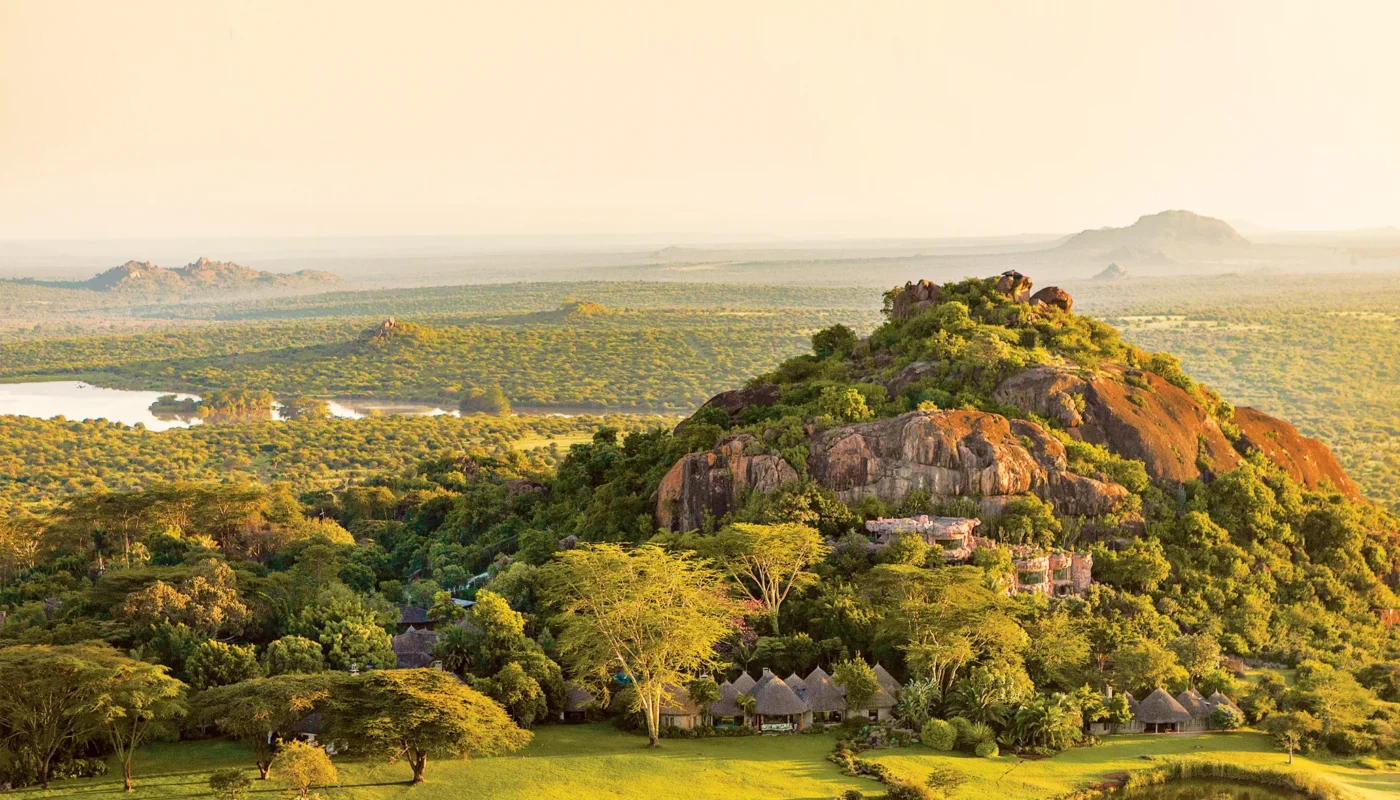 Ol Jogi House at Ol Jogi Wildlife Conservancy in Laikipia Kenya - book with Adeli Kenya Safaris