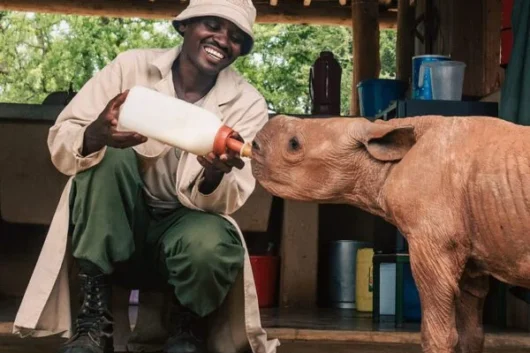David SHeldrick Elephant Orphanage Nairobi city tour excursions with Adeli Kenya Safaris 6