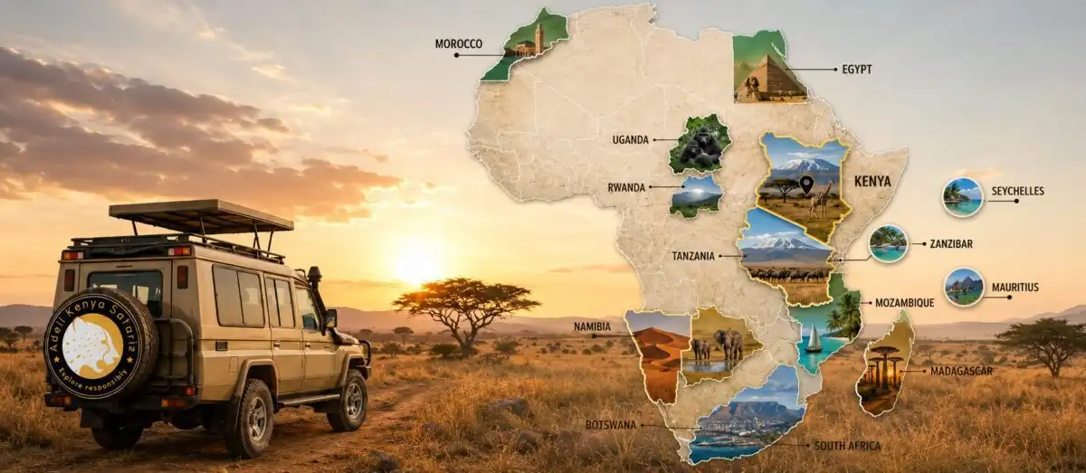 Africa Primate Safaris & gorilla tracking safaris with Adeli Kenya Safaris 1 Luxury Africa Kenya safari tour packages with Adeli Kenya Safaris