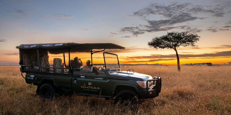 Elewana-Sand-River-Game-drive-at-sunrise