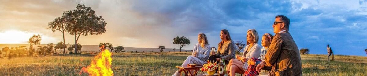 Karen Blixen Masai Mara Luxury camp sundowner Savannah Journeys best Africa safari tour company and travel agency in Kenya