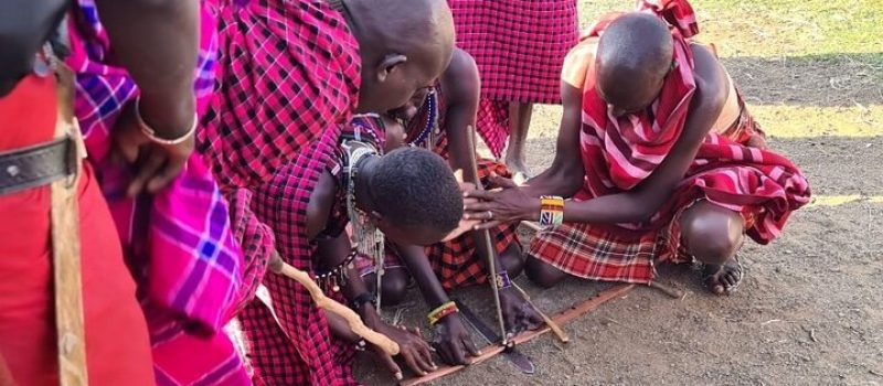 Maasai warriors Masai Mara National Reserve Kenya Wildlife safaris Adeli Kenya Safaris