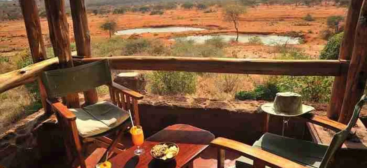 Tsavo West Kilaguni Serena Safari Lodge Adeli Kenya Safaris best Africa sustainable safari tour company in Kenya